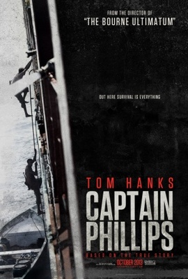 Captain Phillips Wooden Framed Poster