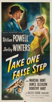 Take One False Step Wooden Framed Poster