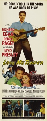 Love Me Tender Metal Framed Poster