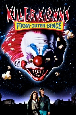 Killer Klowns from Outer Space Wood Print