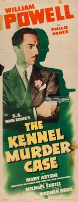 The Kennel Murder Case Wooden Framed Poster
