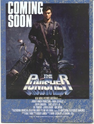 The Punisher Wooden Framed Poster