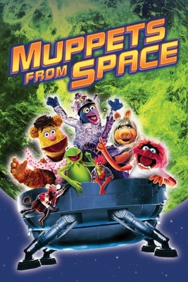 Muppets From Space Wooden Framed Poster