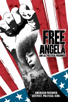 Free Angela & All Political Prisoners poster