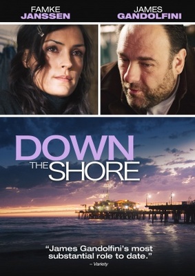 Down the Shore Wooden Framed Poster