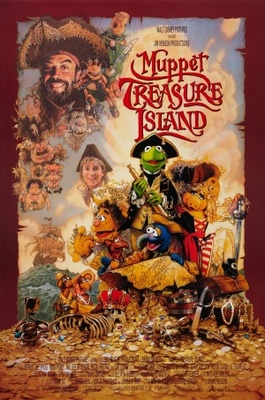 Muppet Treasure Island Wooden Framed Poster