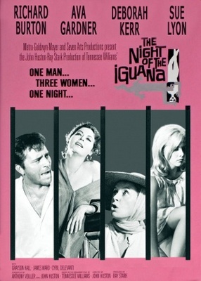 The Night of the Iguana pillow