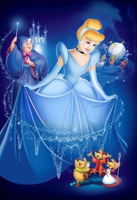 Cinderella Wooden Framed Poster