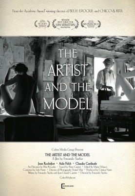 El artista y la modelo Wooden Framed Poster