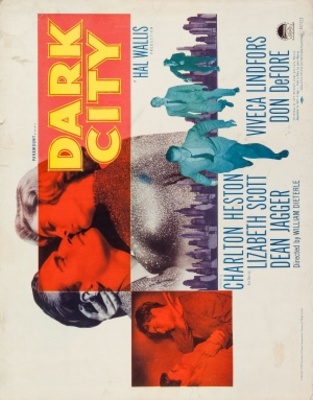 Dark City Canvas Poster