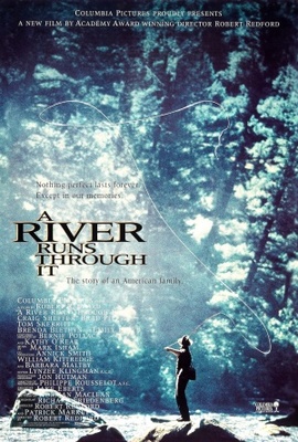 A River Runs Through It Wooden Framed Poster