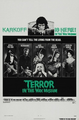 Terror in the Wax Museum Canvas Poster
