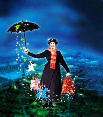 Mary Poppins Poster with Hanger