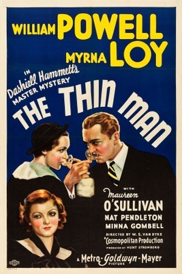 The Thin Man Poster with Hanger