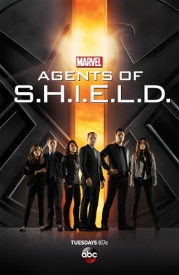 Agents of S.H.I.E.L.D. Wooden Framed Poster