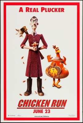Chicken Run Wooden Framed Poster
