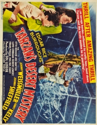 Tarzan's Desert Mystery Metal Framed Poster