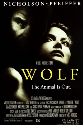 Wolf Wooden Framed Poster