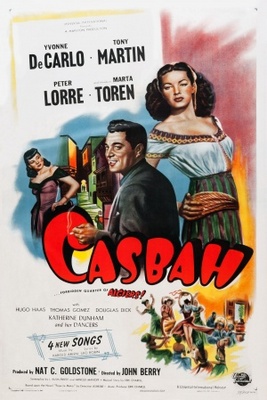Casbah Poster with Hanger