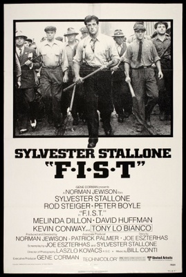 Fist Wooden Framed Poster