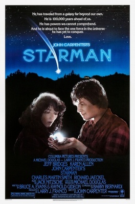 Starman Wooden Framed Poster