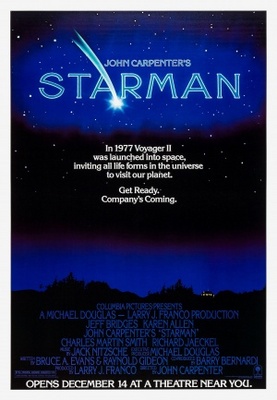 Starman Wooden Framed Poster