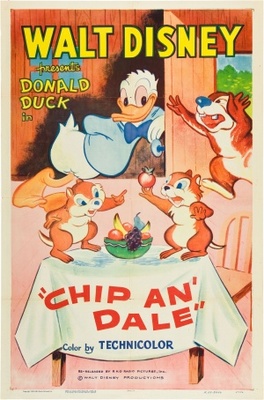 Chip an' Dale Poster with Hanger