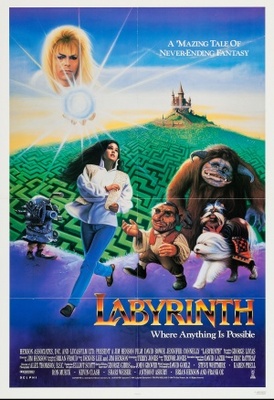 Labyrinth Wooden Framed Poster
