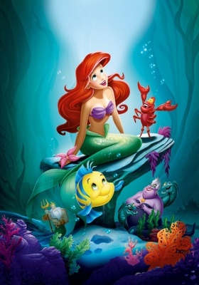 The Little Mermaid Poster with Hanger
