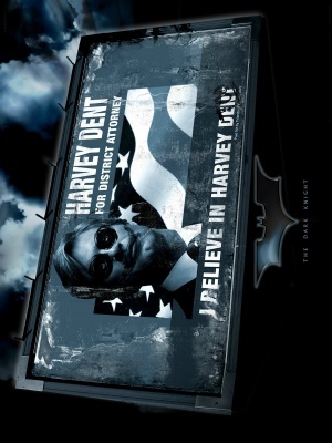 The Dark Knight Poster with Hanger