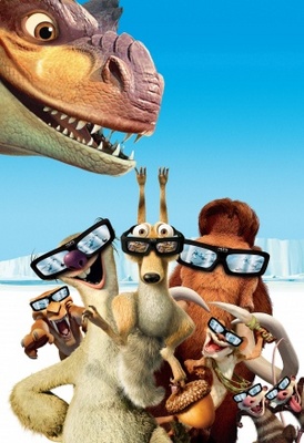 Ice Age: Dawn of the Dinosaurs Wooden Framed Poster