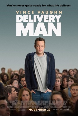 Delivery Man Canvas Poster