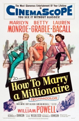 How to Marry a Millionaire Wooden Framed Poster