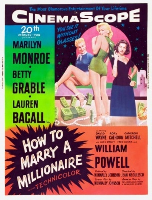 How to Marry a Millionaire Metal Framed Poster