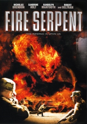 Fire Serpent Poster with Hanger