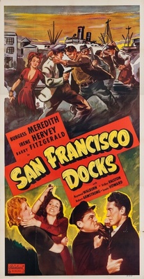 San Francisco Docks Poster with Hanger