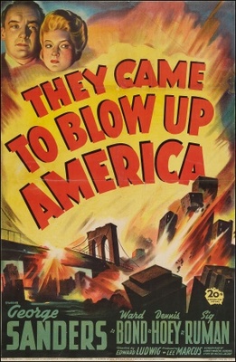 They Came to Blow Up America Wooden Framed Poster