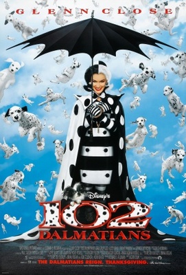 102 Dalmatians Canvas Poster