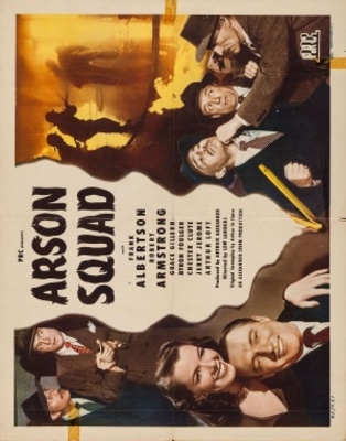 Arson Squad Wooden Framed Poster
