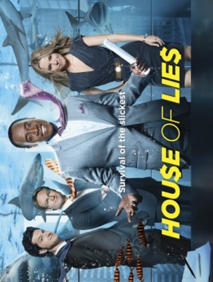 House of Lies Wooden Framed Poster
