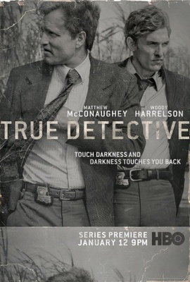 True Detective Wooden Framed Poster