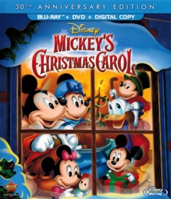 Mickey's Christmas Carol Metal Framed Poster
