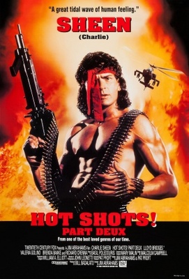 Hot Shots! Part Deux Metal Framed Poster