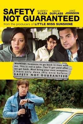 Safety Not Guaranteed Wooden Framed Poster