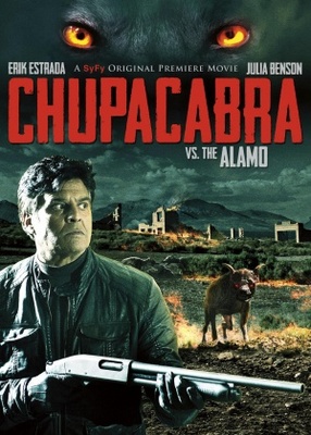 Chupacabra vs. the Alamo Wooden Framed Poster
