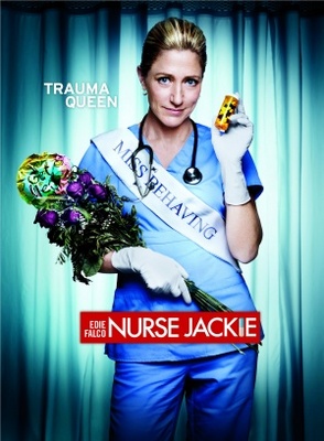 Nurse Jackie Wooden Framed Poster