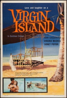 Virgin Island Wooden Framed Poster