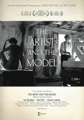 El artista y la modelo Wood Print