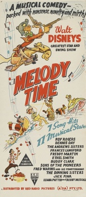 Melody Time Poster with Hanger