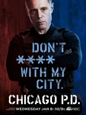 Chicago PD Wooden Framed Poster